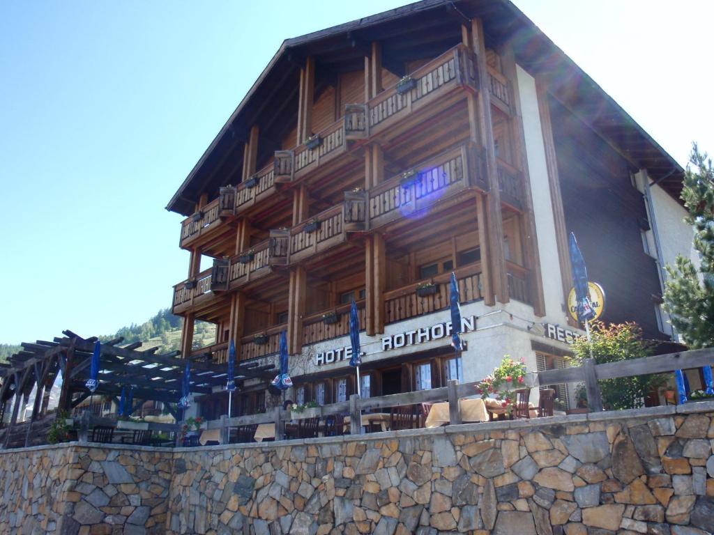 Hotel Restaurant Rothorn Visperterminen Екстер'єр фото