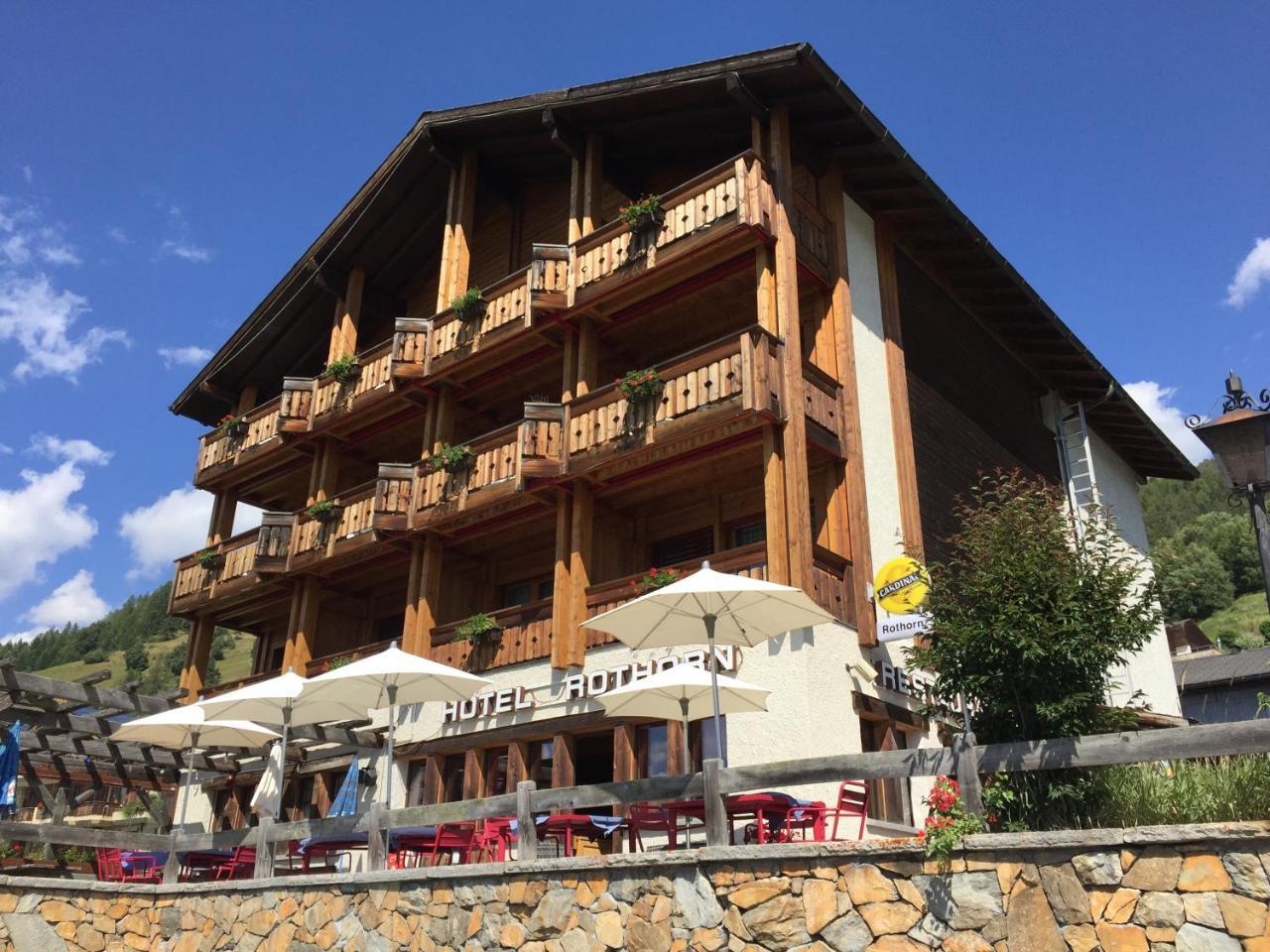 Hotel Restaurant Rothorn Visperterminen Екстер'єр фото